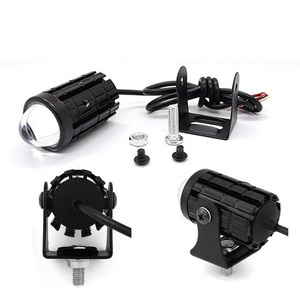 <b>Mini</b> Hot Cannon Motorcycle Spotlight 12V <b>LED</b> IP68 White Yellow Dual Color For Motorcycle <b>Lighting</b> Systems - Product Image 3