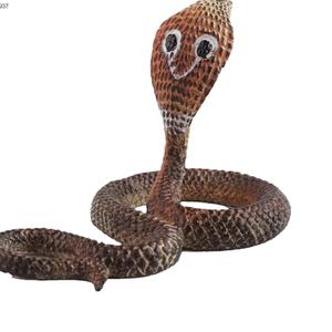 Animale <span class=keywords><strong>Cobra</strong></span> serpente giocattolo di simulazione di plastica per festa difficile statuetta serpenti giocattolo realistico - Product Image 4