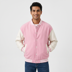 Embroidery Letterman Varsity Jackets <b>Men</b> Wholesale Custom Logo Vintage Blank <b>Men</b> College Baseball Jacket for <b>men</b> - Product Image 1