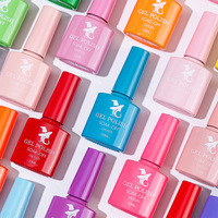 Ensemble de vernis à ongles en gel de couleur unie 48 couleurs, design professionnel à étiquette privée, vernis à ongles en gel 10 ml, vernis UV, vernis gel
