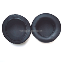 Coussinets de remplacement en mousse à mémoire de forme XL pour Senn Heiser, AKG, HifiMan, ATH, Fostex, S Ony (cuir noir)
