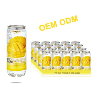 Soda fruitée tropicale à la mangue, la plus vendue en gros, 330 ml, canette PET, <span class=keywords><strong>sans</strong></span> <span class=keywords><strong>sucre</strong></span>, certifiée Halal, pétillante, échantillon gratuit offert - Product Image 2