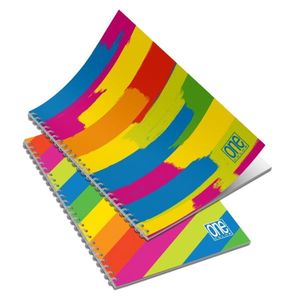 ONECOLOR - CUADERNO MAXI FANTAFLUO DE ESPIRAL CON 60 HOJAS A4 + LÍNEAS SURTIDAS - Product Image 1