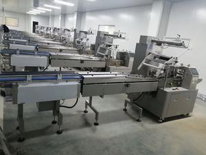 Flow Pack เครื่องบรรจุขนมมะม่วงอบแห้ง,เครื่องบรรจุแนวนอนเครื่องห่อหมอนลูกกวาดขนาดเล็ก - Product Image 6