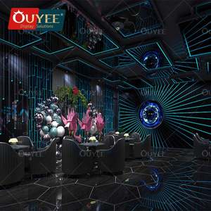 Cabina Sofá Buena Calidad Pu Cuero Moderno Vip Strip Night Club bar Muebles Salón Nail KTV bar Muebles - Product Image 6