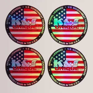 Logo personalizzato impermeabile in vinile fustel in PVC con etichetta rotonda adesivo di sicurezza per cantiere adesivi con elmetto - Product Image 6