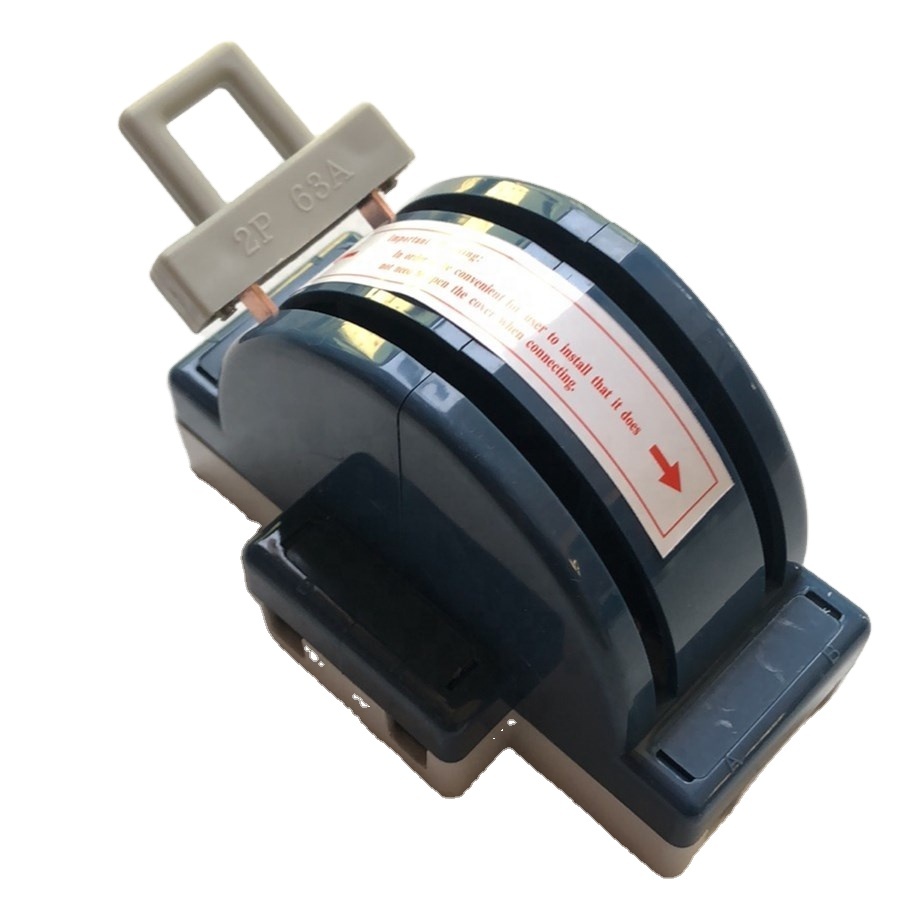 Commutateur de couteau 2 Pôles 63 Ampères Cuivre Ou Fer Passage Double Jet Couteau Interrupteur