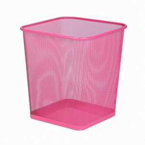 ถังขยะทรงสี่เหลี่ยมเคลือบผงโลหะ - Product Image 3