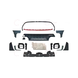 Kit carrosserie de conversion ancien vers nouveau pour <span class=keywords><strong>Mini</strong></span> F56 <span class=keywords><strong>Cooper</strong></span> 2 portes (2014-2020) et <span class=keywords><strong>Mini</strong></span> Cabrio F57 <span class=keywords><strong>Cooper</strong></span> JCW (2021+), style JCW, sans aileron arrière. - Product Image 4