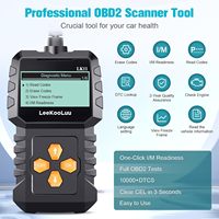 Scanner OBD2: Lecteur de Code d'Erreur Moteur, Outil de Diagnostic avec Arrêt sur Image/Préparation I/M pour Voitures de 1996 et Plus Récentes