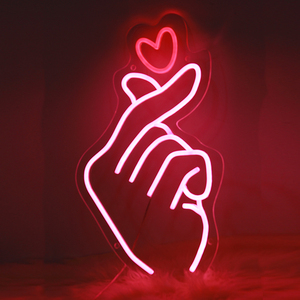 Ixel balliamo rosso 12V acrilico natale logo personalizzato illuminato open wedding car personalizzato birra insegne al neon - Product Image 3