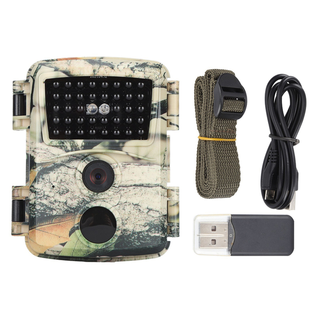 PR600 Waterproof 1080P Wireless Trail Camera with Infrared Night Vision Wide Angle Hunting Camera for Farm and Wildlife Security
