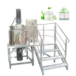 Máquina mezcladora de emulsión al vacío, máquina mezcladora homogeneizadora de Ketchup, mayona, línea de producción de salsa