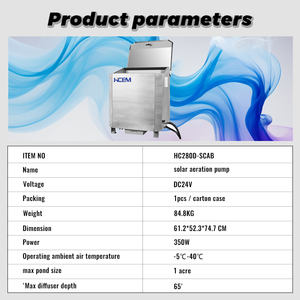 ระบบเติมอากาศบ่อ<span class=keywords><strong>ปลา</strong></span>พลังงานแสงอาทิตย์ 350 วัตต์ พร้อมชุดปั๊มครบชุด ตัวเครื่องสแตนเลส สำหรับฟาร์มกุ้งและ<span class=keywords><strong>ปลา</strong></span>ขนาดใหญ่ เสียงเบา ให้ออกซิเจน - Product Image 3