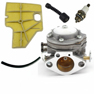Pour tronçonneuse Stihl 070 090, carburateur compatible, filtre à air, filtre à huile et filtre à carburant, bougie d'allumage, combo - Product Image 2