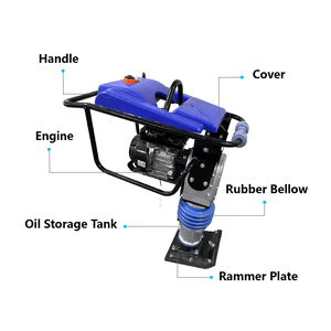 Apisonadora de Salto con Motor de Gasolina Robin de Alta Eficiencia 5.5-6.5HP - Product Image 3