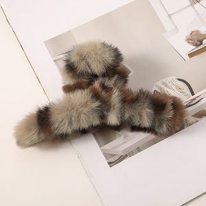 Nouvelles griffes de <span class=keywords><strong>cheveux</strong></span> de mode personnalisées de haute qualité en vrac coréen grande taille, pinces à <span class=keywords><strong>cheveux</strong></span> - Product Image 3