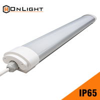 HONLIGHT 2025 IP65 Tri-preuve LED luminaire à latte linéaire SMD2835 120 Angle de faisceau 4ft/5ft 40W/45W Surface/lumière suspendue