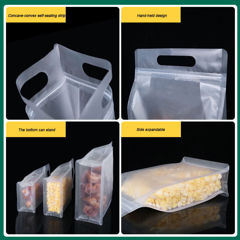 Self Adhesive Opp Pp Bopp Pe Square Bottom Clear Packing Plastic Bags, Cello Polypropylene Pouch Bags