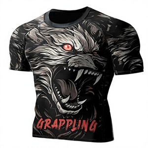 Camiseta Deportiva Unisex de Manga Larga con Protección UV, Compresión, Sublimación Personalizada, Spandex/Poliéster, Duradera, Transpirable, Corte Ajustado - Product Image 2