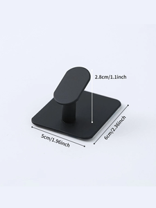 <b>Heavy</b> <b>Duty</b> Adhesive Towel Hooks Stick Towel Hanger Wall Holder Waterproof Stainless Steel Self-adhesive Modern Multi-functional - Product Image 2