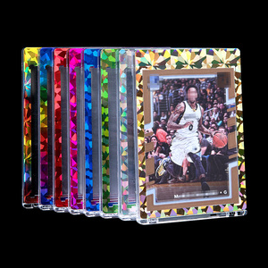 Cao cấp siêu rõ ràng 35-180 PT một cảm ứng Holographic Gradient uv-proof thể thao từ trò chơi kinh doanh thẻ trường Hợp Chủ cho hiển thị - Product Image 1