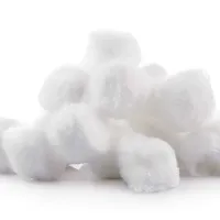 Bolas de algodón desechables para uso médico, bolas redondas de algodón para el cuidado personal