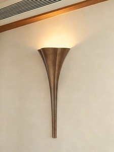 Lámpara de Pared Artística con Forma de Antorcha, Estilo Dinastía Song, Ambiente Tranquilo e Inspirado en el Zen, para Pasillos y Corredores - Product Image 2
