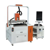 Machine de découpe laser à fibre de petite taille de précision pour bijoux en argent et or, mini-machine de découpe laser à fibre 6060 pour le travail des métaux, haute précision