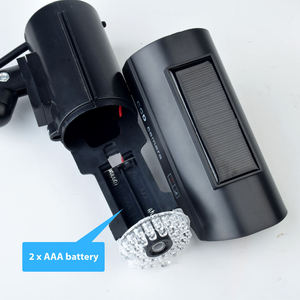 05CCTV SMARSECUR Battery Dummy Solar Bullet <b>Camera</b> Outdoor Home <b>Security</b> <b>with</b> Waterproof Flashing LED <b>Light</b> - Product Image 3