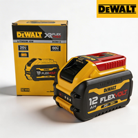 Batterie haute performance Dewalt 12.0Ah XR Flexvolt DCB612 20V/60V Max 21700 Cell Longue durée de vie Grande capacité Batterie Li-ion