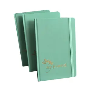 Hoge Kwaliteit Groothandel Custom Notebook Journal Met Goudfolie