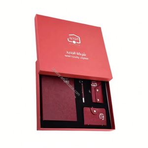 Coffret Cadeau d'Entreprise en Cuir pour Professionnels avec Carnet, Porte-clés, Porte-cartes et Stylo Métallique – Idéal Salons Commerciaux - Product Image 2