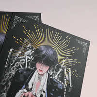 Cartes à Jouer Personnalisées en Carton Couché avec Impression CMYK, Film Mat, Laminage Brillant et Découpe Personnalisée – Cartes de Jeu de Dessins Animés