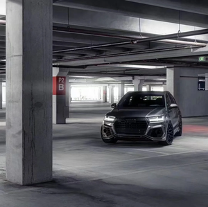 ชุดบอดี้ <span class=keywords><strong>Q7</strong></span>แบบกว้างสำหรับรถ Audi ชุดบอดี้รถยนต์กันชนหน้าหลัง2016-19แบบ <span class=keywords><strong>ABT</strong></span> - Product Image 5