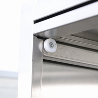 Banc de travail de cuisine en acier inoxydable pour restaurant/armoire de rangement/table de préparation des aliments avec 3 tiroirs