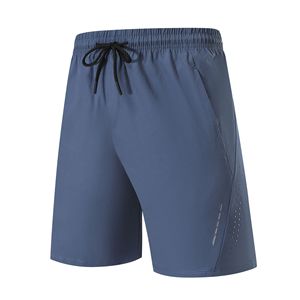Respirant séchage rapide poche d'entraînement sport Yoga personnalisé athlétique Polyester hommes très beaux hommes courts Shorts de course pour hommes - Product Image 5