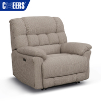 MANWAH CHEERS Nouveau design Canapé-lit électrique surdimensionné extensible rembourré de grande taille pour salon