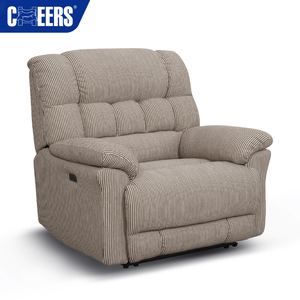 Ghế sofa phòng khách cỡ lớn, có thể ngả lưng điện, có thể kéo dài, bọc vải, thiết kế mới của MANWAH CHEERS - Product Image 2