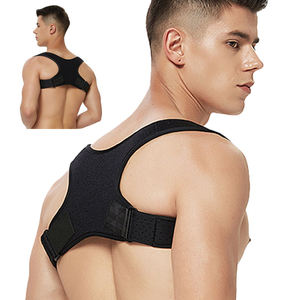 Ayarlanabilir neopren kumaş geri Brace evrensel omuz desteği ve sıkıştırma bakır infüzyon oturan duruş düzeltici - Product Image 2