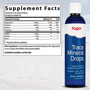 High Quality Custom Wholesale Concentrace Trace Mineral Drops 8 Fl Oz Liquid With Fast Shipping