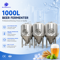 Équipement de Fermentation de Bière en Acier Inoxydable Personnalisé 500L 1000L 2000L 3000L avec Utilisation Facile pour Brasserie