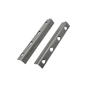 Support d'angle en acier au carbone à 4 trous pour connecteurs de meubles, supports d'étagères, durable, zingué - Product Image 4