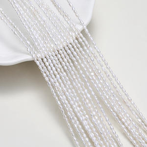 Perlas Keshi de Agua Dulce Naturales Suministradas Directamente, Collares con Forma Barroca, Joyería, Perlas Sueltas del Lugar de Origen - Product Image 2