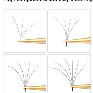 Pinky Leem Vente en gros Personnalisation Logo personnalisé Acier inoxydable Marque privée Pinces à épiler pour extensions de cils avec extensions de cils - Product Image 4