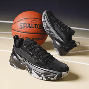 Chaussures de basketball mi-montantes en maille antidérapantes et résistantes à l'usure avec soutien de la cheville, pour entraînement sportif en intérieur et extérieur, Tailles US 13 14 EUR 47 48 - Product Image 4