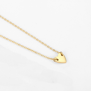 EManco-collar de acero inoxidable con corazón de <span class=keywords><strong>amor</strong></span>, joyería minimalista, regalo del Día de San Valentín - Product Image 5