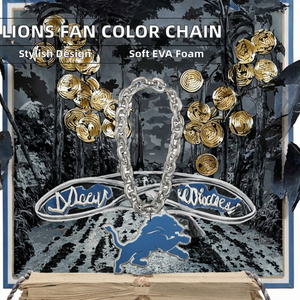 Collar de Espuma <span class=keywords><strong>EVA</strong></span> para Fanáticos de los Detroit Lions - Diseño Moderno para Halloween y Graduación en Varios Colores - Product Image 2