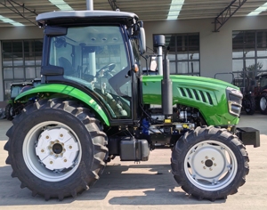 รถแทรกเตอร์ล้อ 100 แรงม้า พร้อมบังโคลนหน้า และโครงสร้าง CE ROPS AC 12+12 ยูนเน่ - Product Image 2