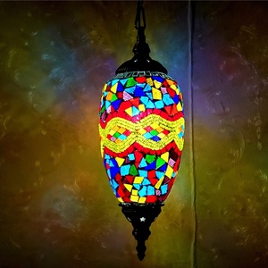 Lampade turche fatte a mano marocchine con paralume in vetro colorato lampada a sospensione a mosaico <span class=keywords><strong>tiffany</strong></span> - Product Image 2